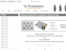 Tablet Screenshot of dekralenkamer.nl